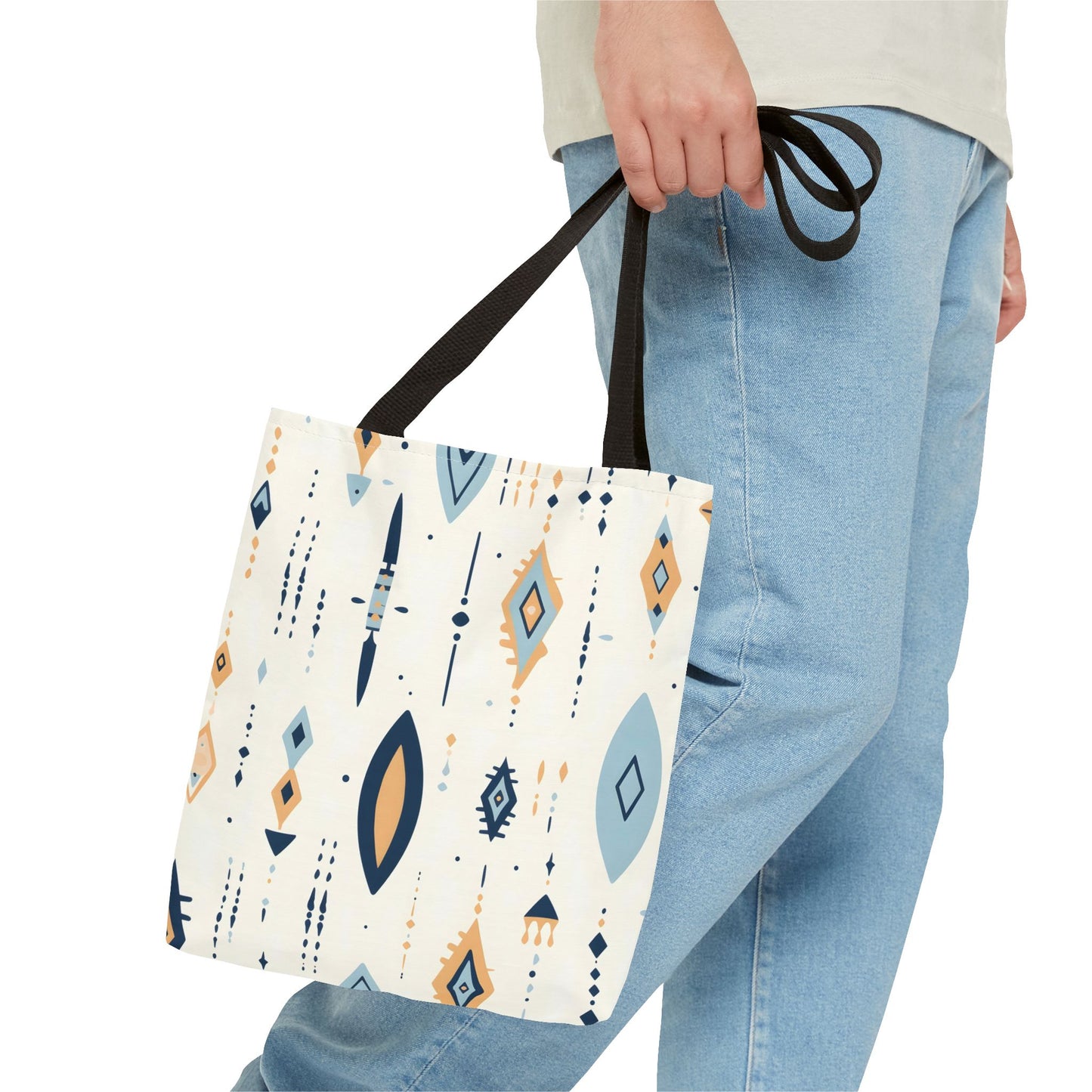 Boho Aztec Arrow Pattern - Tote Bag (AOP)