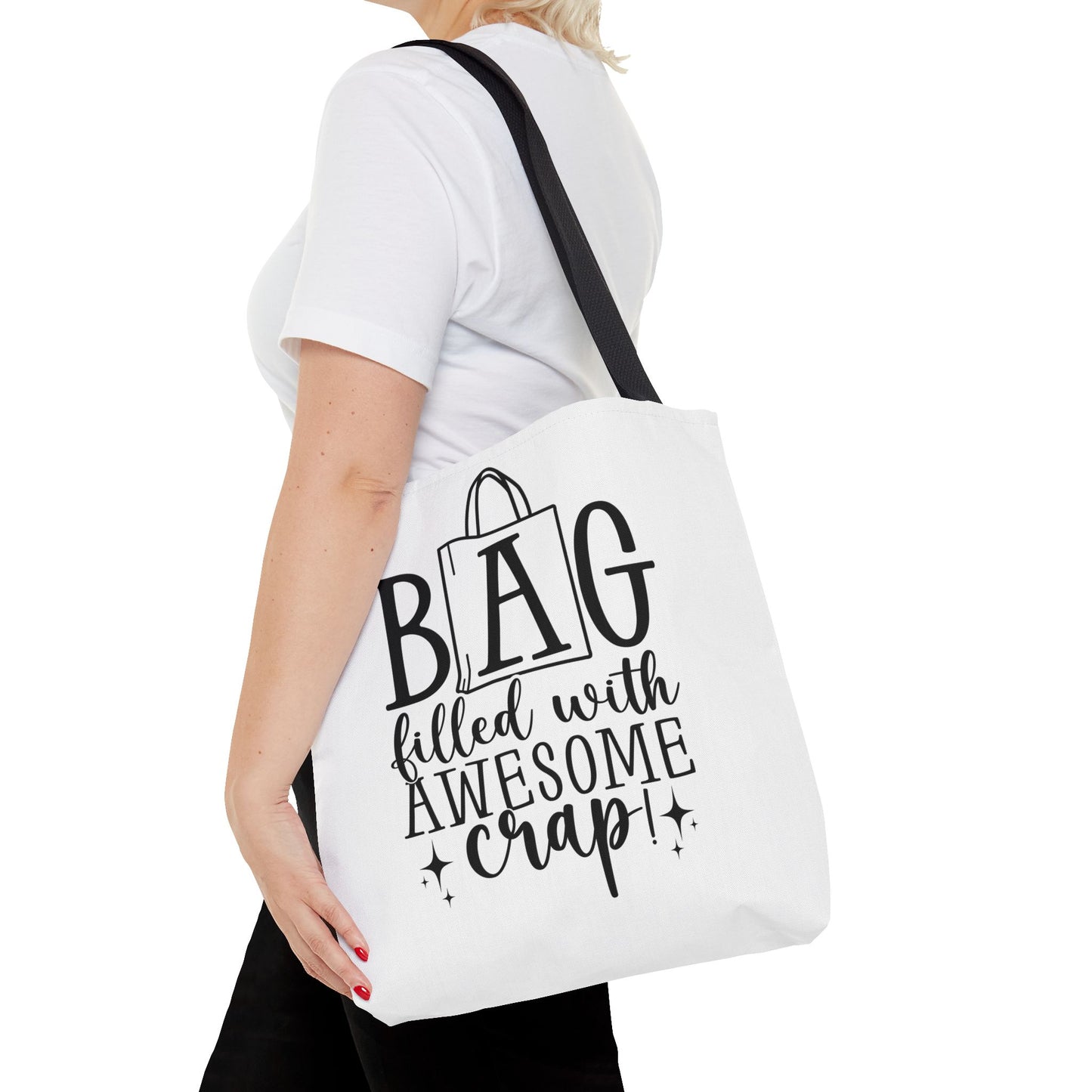 Bag filled with Awesome crap - Tote Bag (AOP)