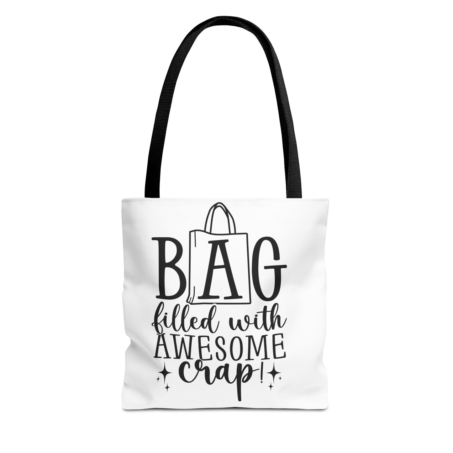 Bag filled with Awesome crap - Tote Bag (AOP)